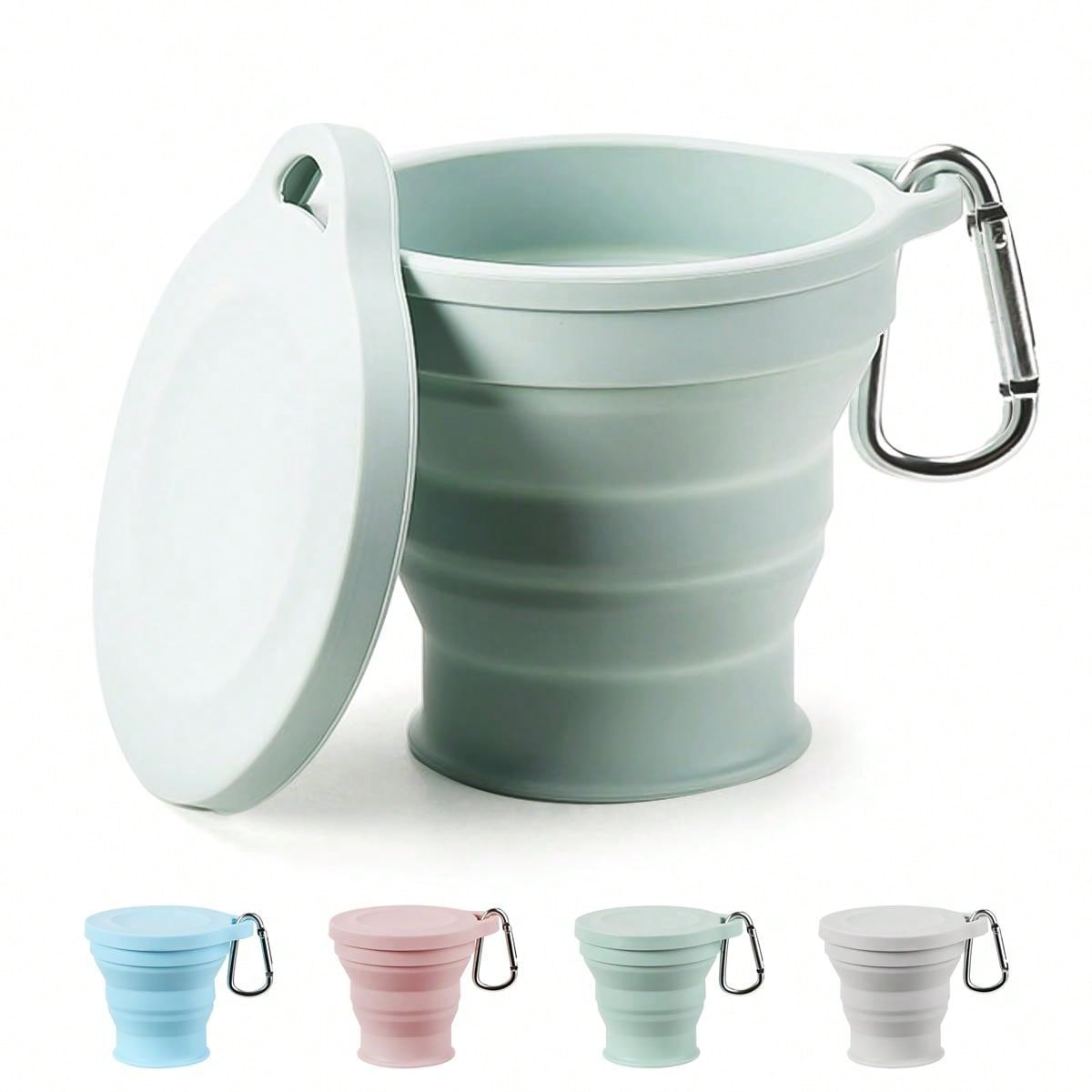 Camping Cooking Pot - كوب سفر قابل للطي من السيليكون