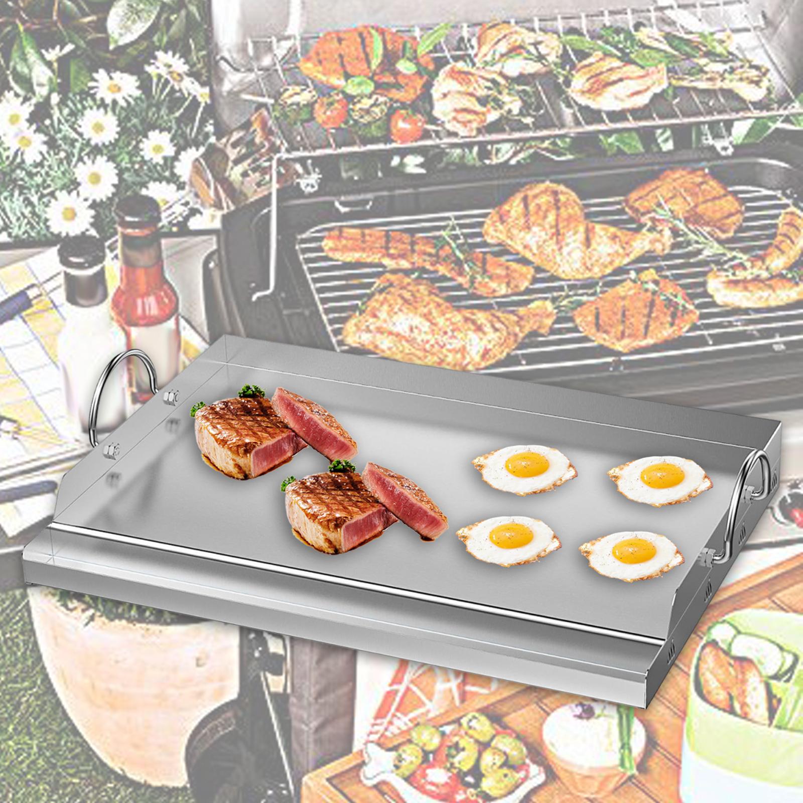 Camping Cooking Hot Plate - الفولاذ المقاوم للصدأ الطبخ الشواية أدوات