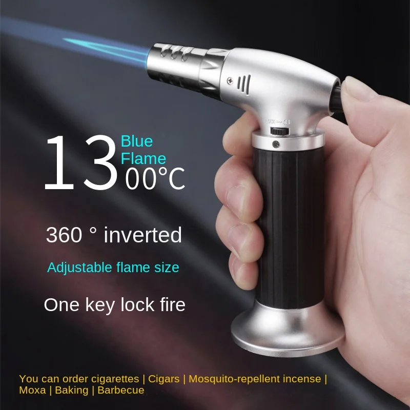 Camping Cooking Torch - شعلة البيوتان باللهب الأزرق ، قابلة