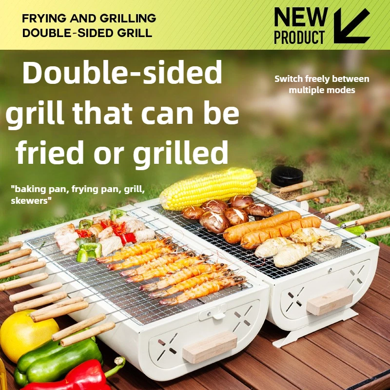 Camping Cooking Appliances - فرن شواء منزلي محمول للتخييم في