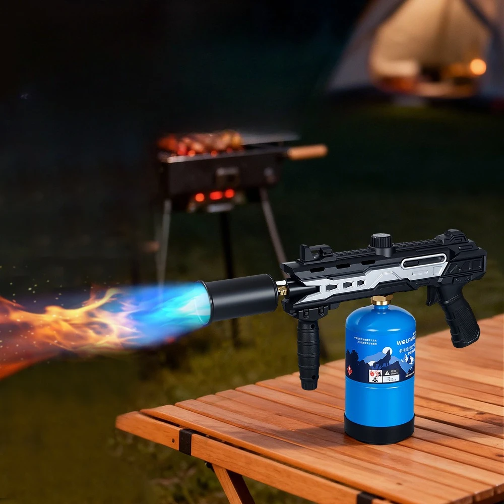 Camping Cooking Torch - شعلة نار جديدة كبيرة القطر وعالية