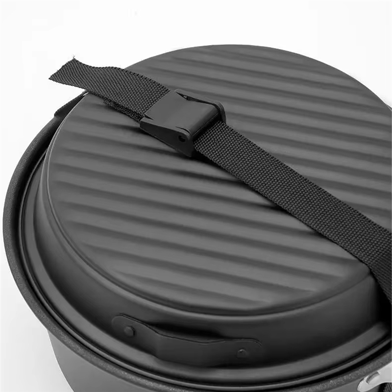 Camping Cooking Easy - طقم أواني طهي للتخييم غير لاصقة
