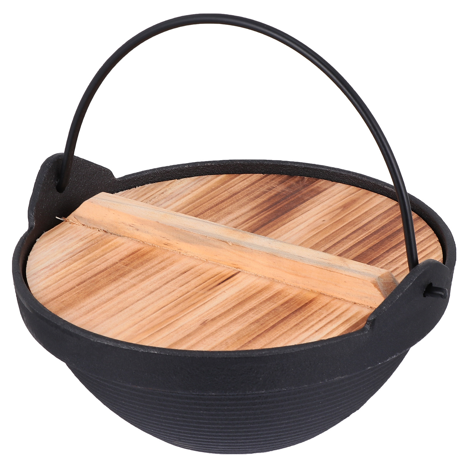 Camping Cooking Pot - طقم قدر تخييم خارجي من الحديد