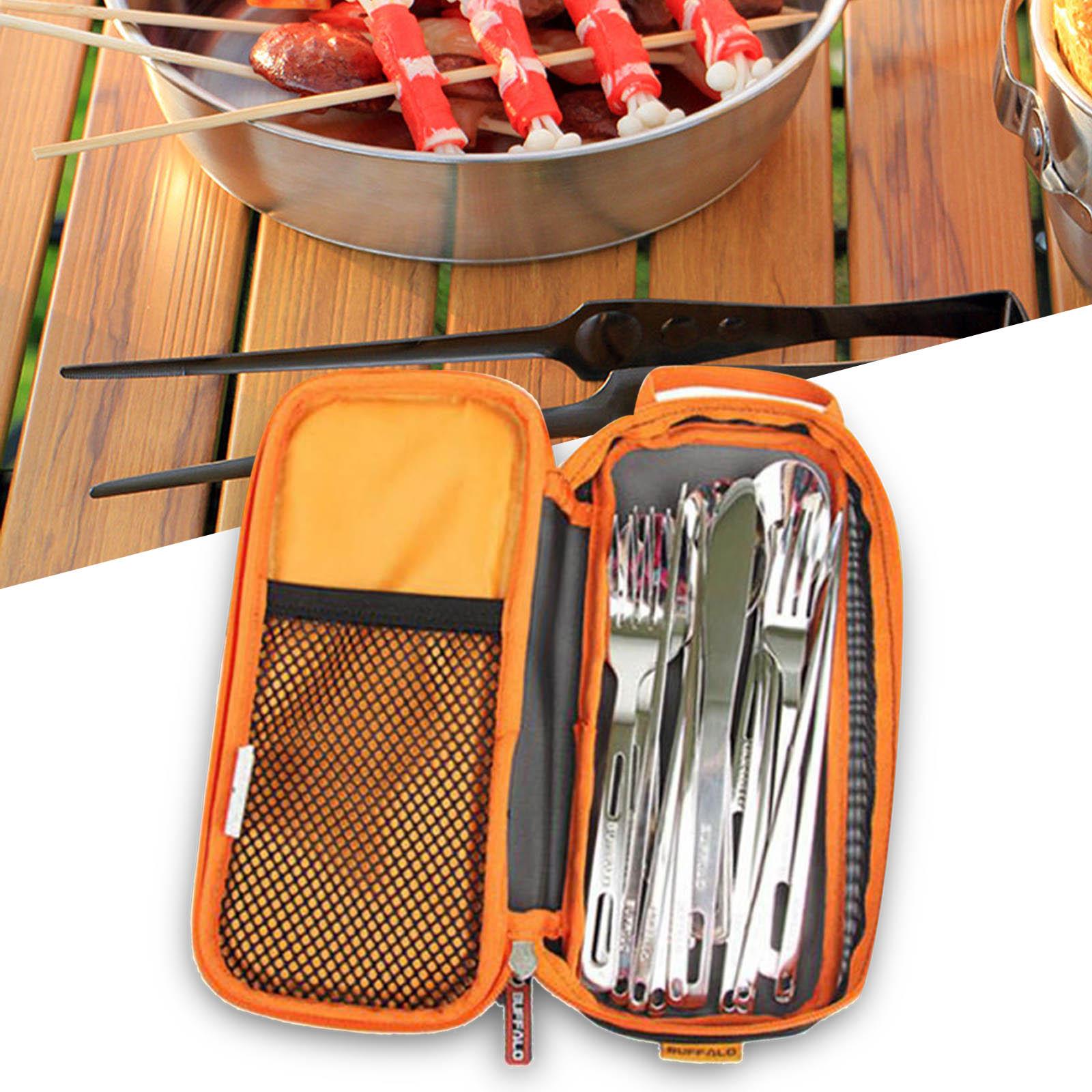 Camping Cooking Utensil Holder - التخييم الفضيات أدوات المائدة المنظم أواني