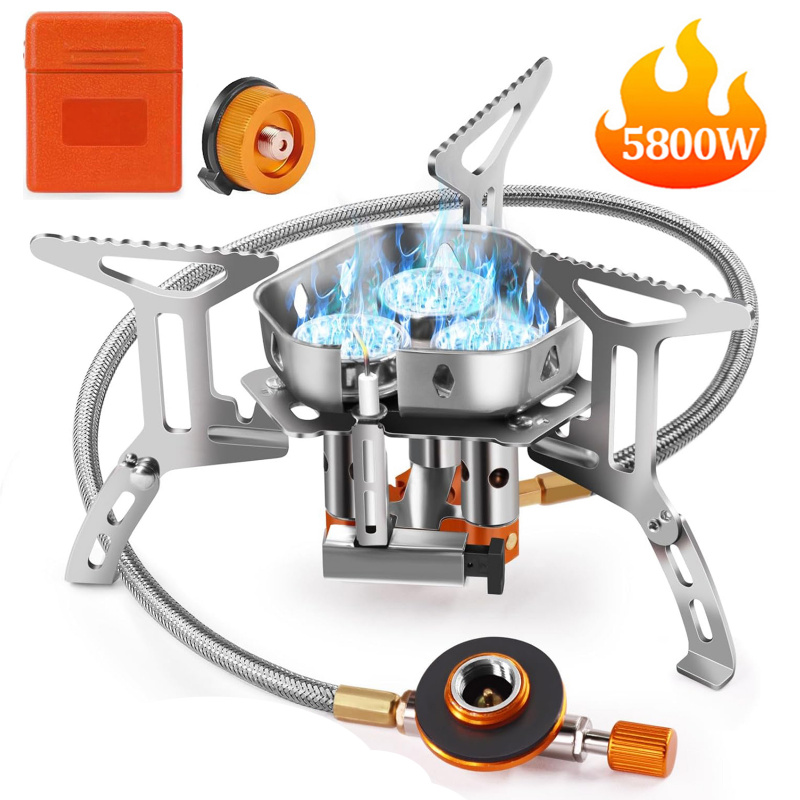 Camping Cooking Gas - موقد غاز للتخييم عالي القدرة 5800