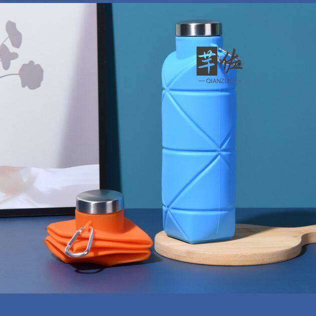 زجاجة مياه سيليكون قابلة للطي  - مراجعة Camping Cooking And Drinking وسعره
