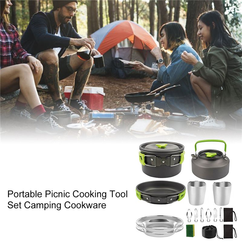 【المشتريين】جهيزات المطابخ التخ - مراجعة Camping Cooking Pan وسعره