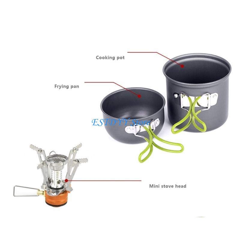 G6DE أطقم تجهيزات المطابخ للتخ - مراجعة Camping Cooking Easy وسعره