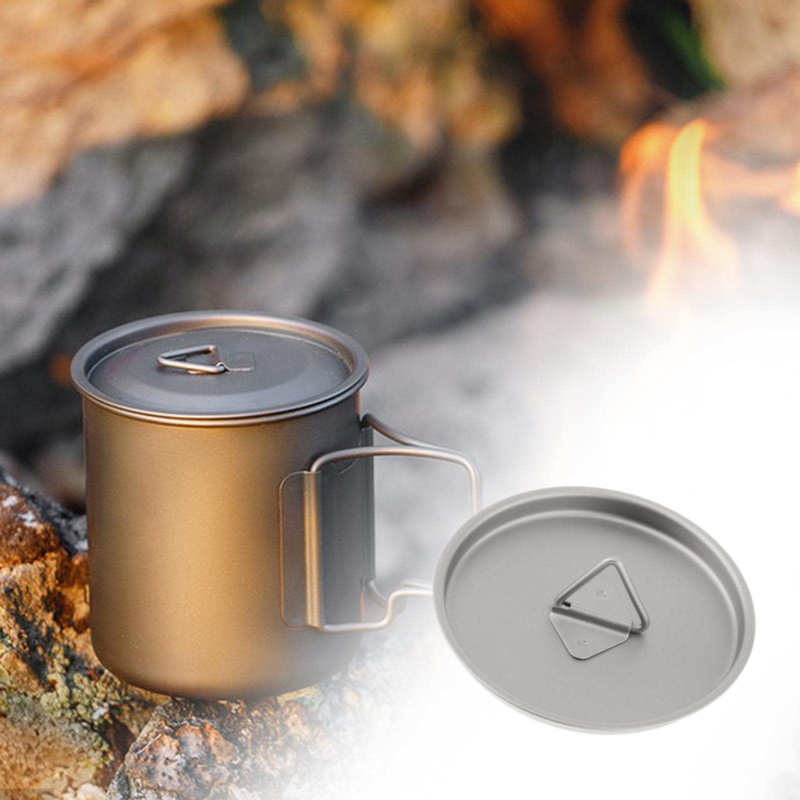 التيتانيوم في الهواء الطلق الق - مراجعة Camping Cooking And Drinking وسعره