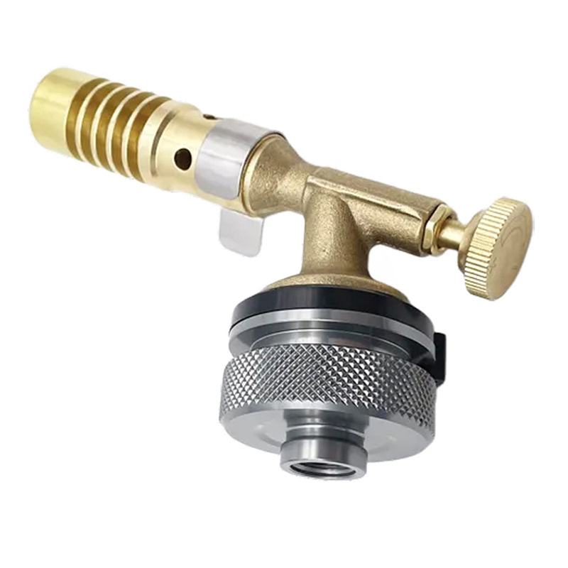 محول لتحويل أسطوانة الغاز المس - مراجعة Camping Cooking Torch وسعره