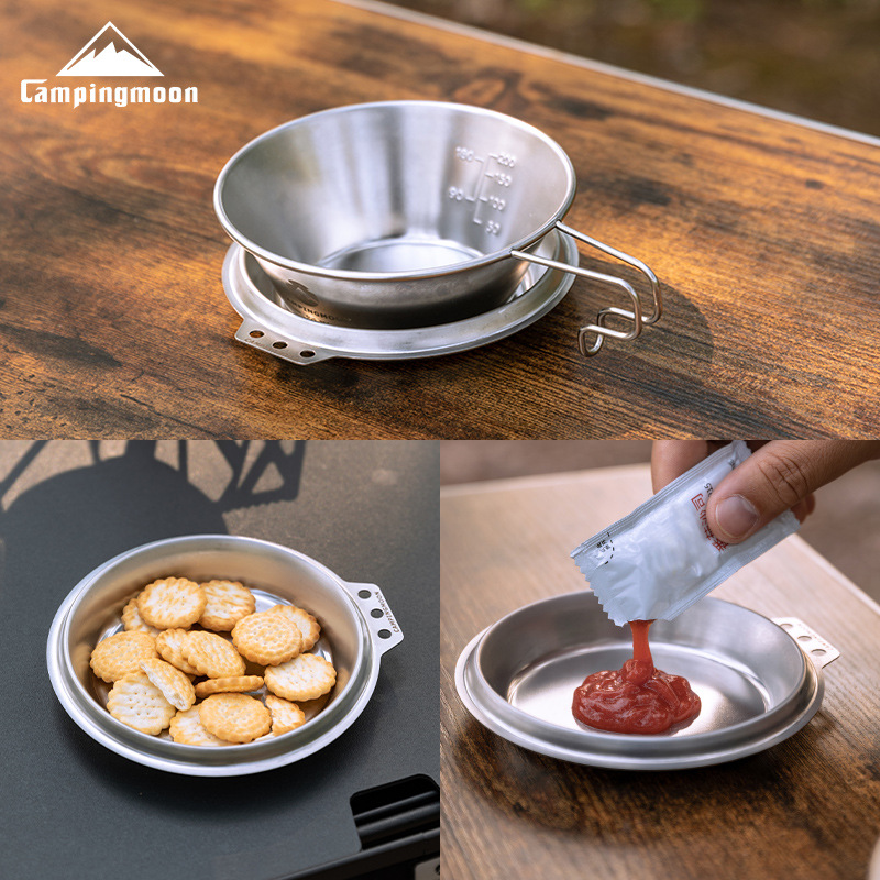 CAMPINGMOON S-SD وعاء طهي عميق - مراجعة Camping Cooking Pan وسعره