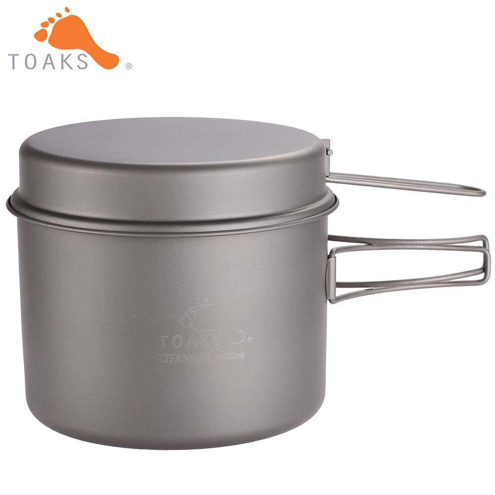TOAKS طقم حلل استانلس ستيل خفي - مراجعة Camping Cooking Appliances وسعره