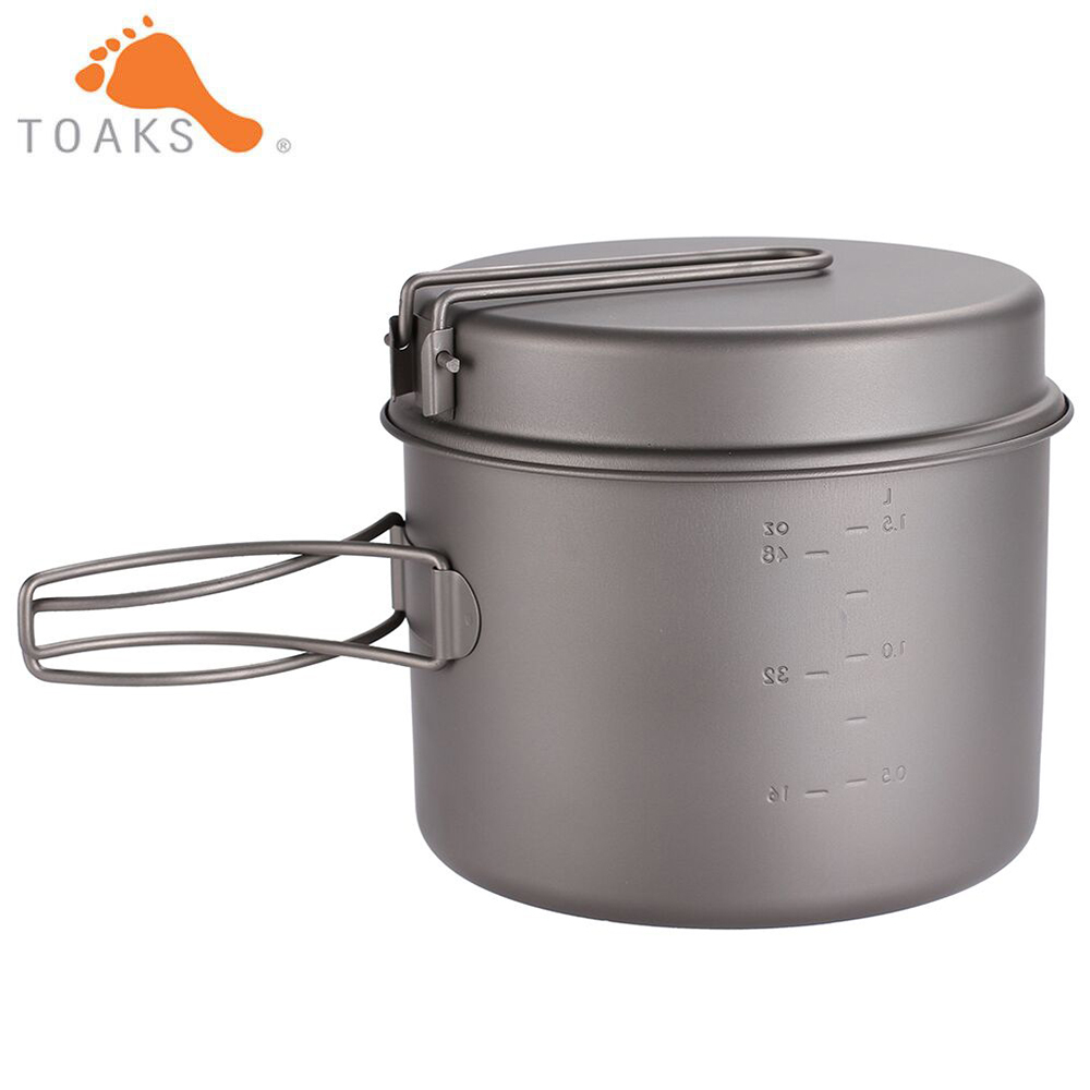 TOAKS طقم حلل استانلس ستيل خفي - مراجعة Camping Cooking Appliances وسعره