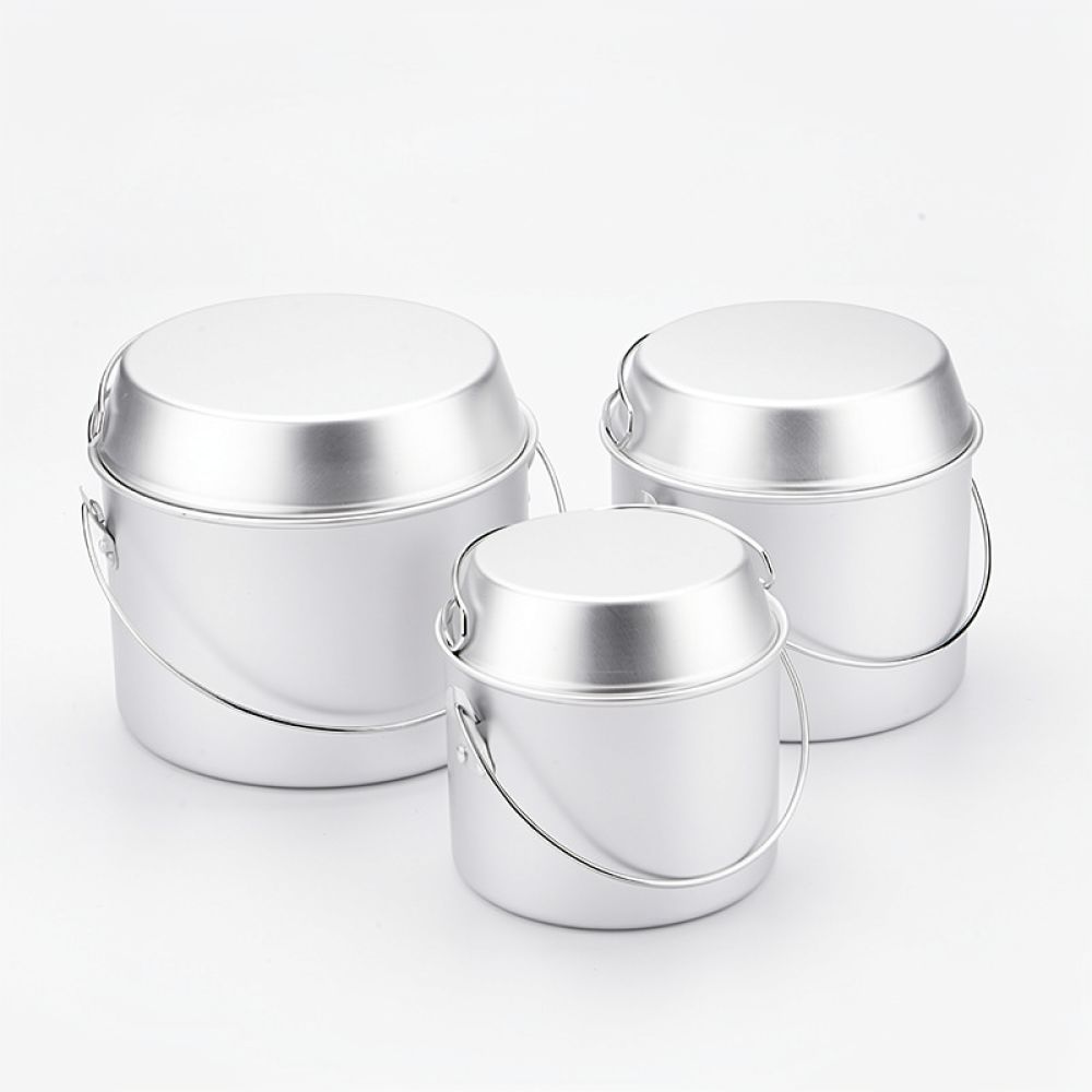 طقم أواني طهي محمولة مصنوعة من - مراجعة Camping Cooking Mess Kit وسعره