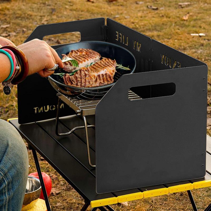موقد غاز بأربعة أضعاف ، درع ري - مراجعة Camping Cooking Gas وسعره