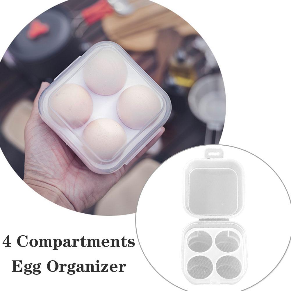 صندوق تخزين البيض ذو 4 أقسام،  - مراجعة Camping Cooking Utensil Holder وسعره