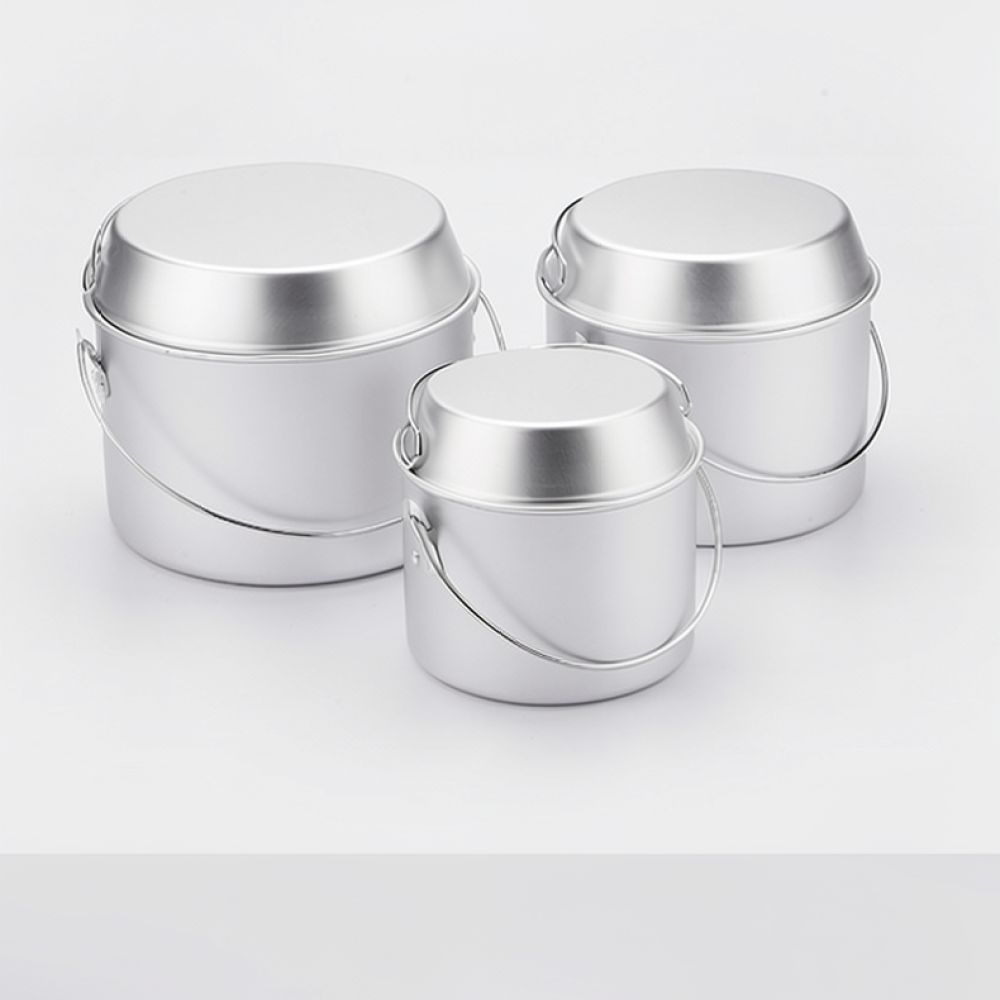 طقم أواني طهي محمولة مصنوعة من - مراجعة Camping Cooking Dining Set وسعره