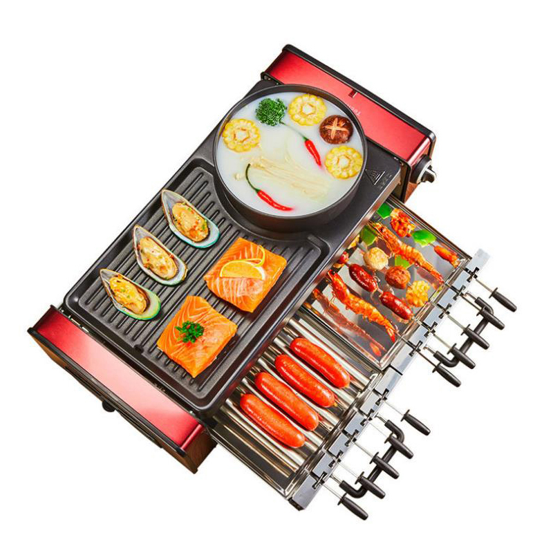 شواية كهربائية منزلية غير لاصق - مراجعة Camping Cooking Hot Plate وسعره