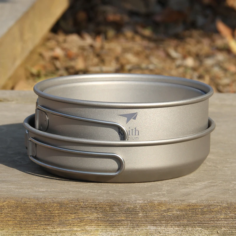 كيث 3 قطعة تجهيزات المطابخ الت - مراجعة Camping Cooking Ware Set وسعره