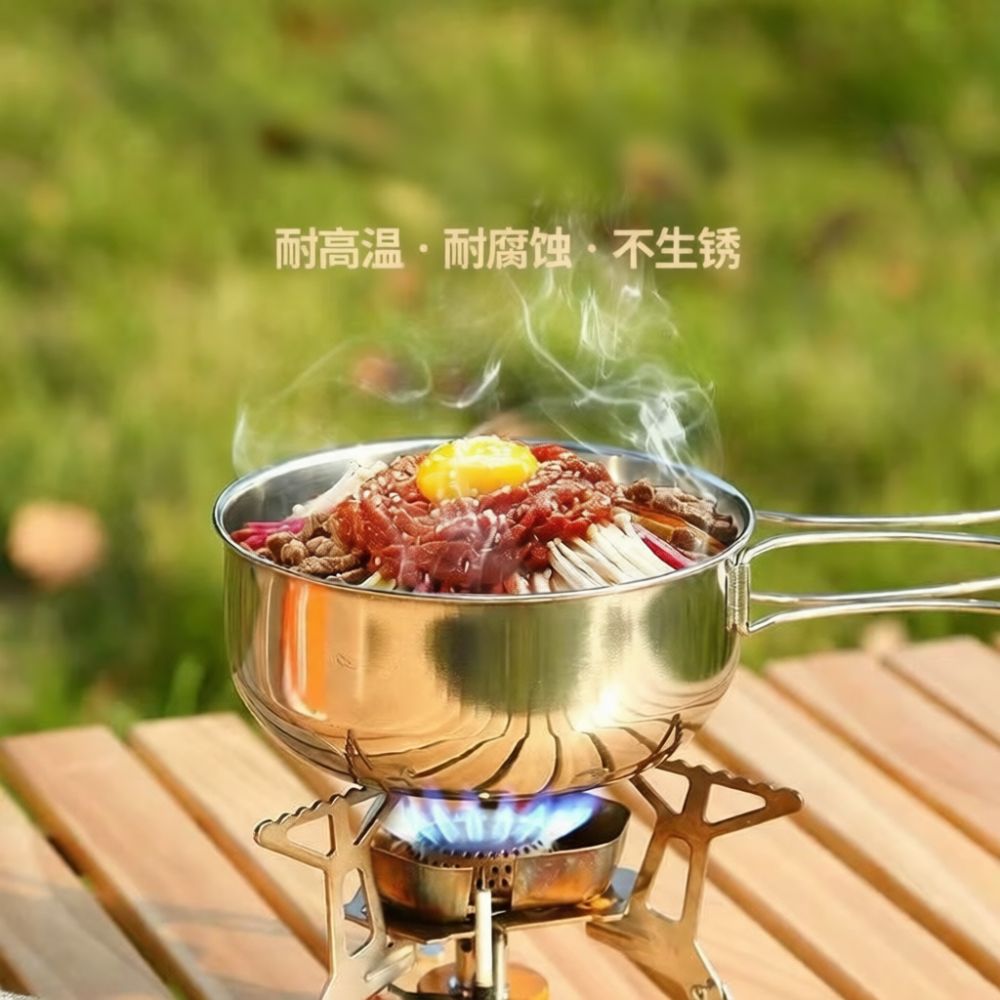 مجموعة أدوات طهي احترافية للتخ - مراجعة Camping Cooking Dining Set وسعره
