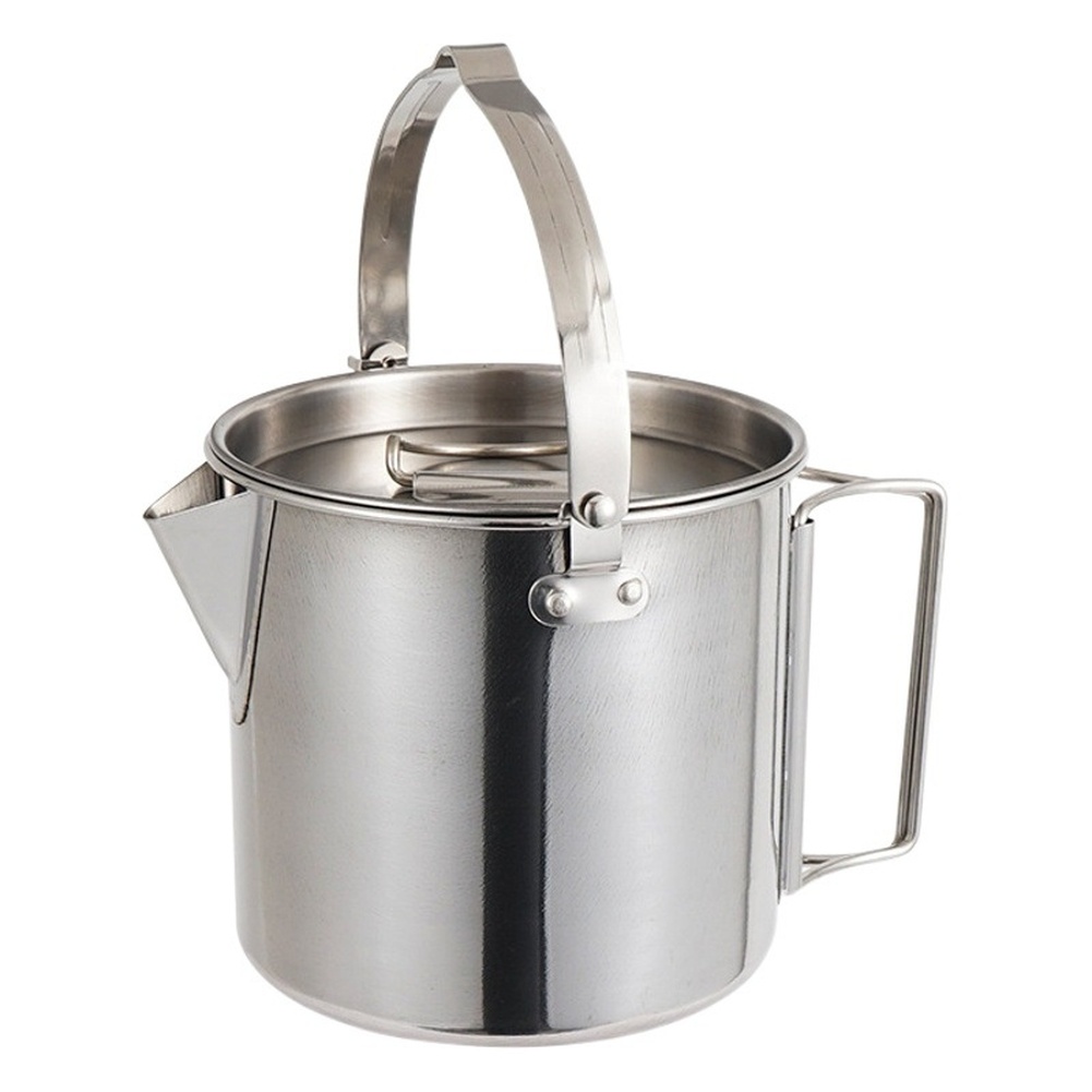 غلاية محمولة مصنوعة من الفولاذ - مراجعة Camping Cooking Handle وسعره