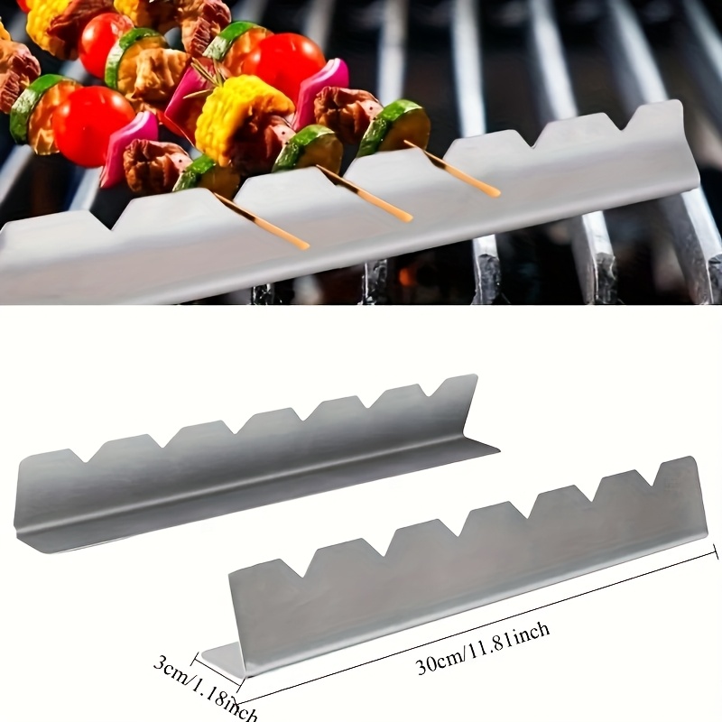 2 قطعة رف كباب كباب تقف أصحاب  - مراجعة Camping Cooking Utensil Holder وسعره
