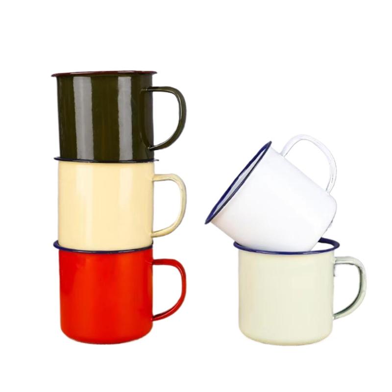 أكواب شرب مطلية بالمينا بألوان - مراجعة Camping Cooking Pot وسعره