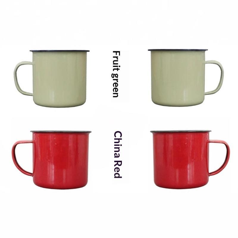 أكواب شرب مطلية بالمينا بألوان - مراجعة Camping Cooking Pot وسعره