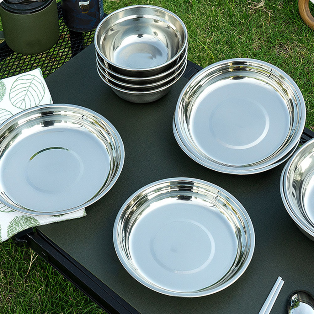 طقم أطباق طعام محمول للتخييم م - مراجعة Camping Cooking Dining Set وسعره