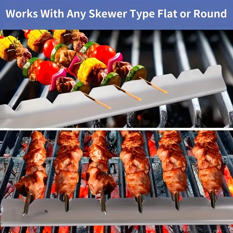 حاملان للكباب، مناسبان للشواء  - مراجعة Camping Cooking Utensil Holder وسعره