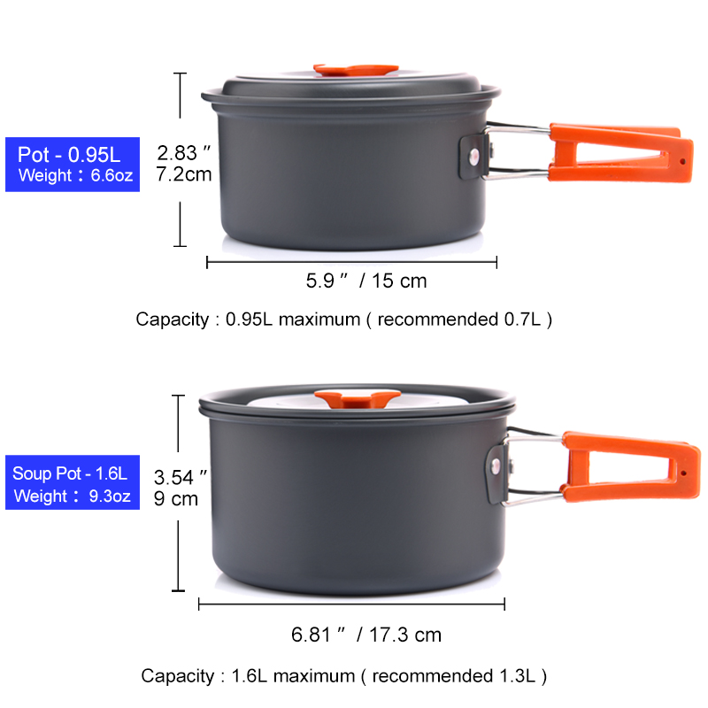 طقم أدوات طهي للتخييم في الهوا - مراجعة Camping Cooking Appliances وسعره