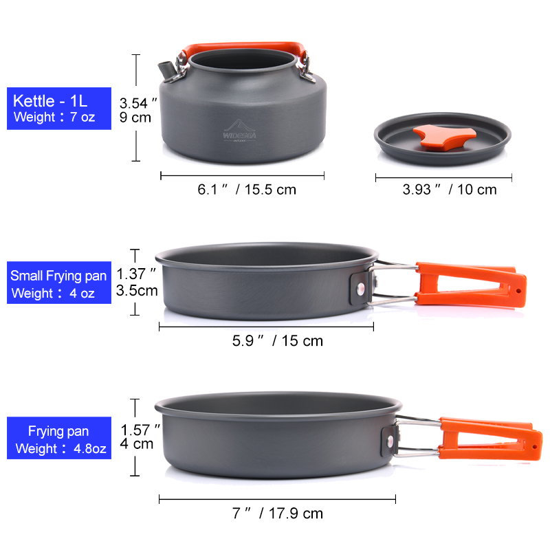 طقم أدوات طهي للتخييم في الهوا - مراجعة Camping Cooking Appliances وسعره