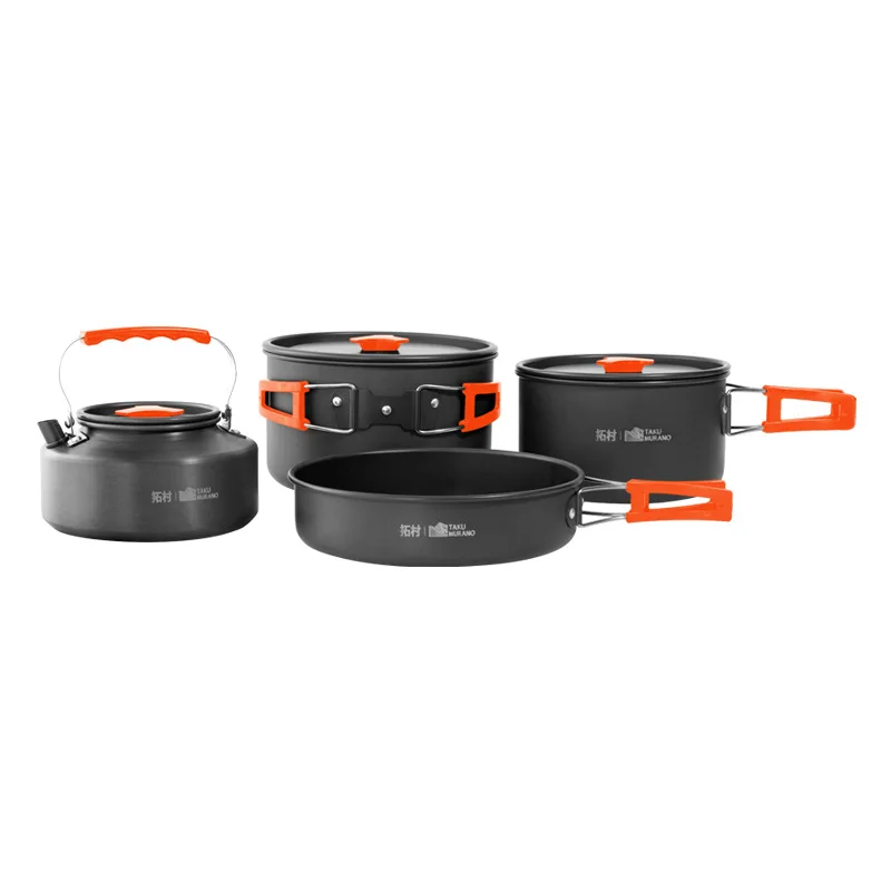 مجموعة أدوات طهي للتخييم، أوان - مراجعة Camping Cooking Ware Set وسعره