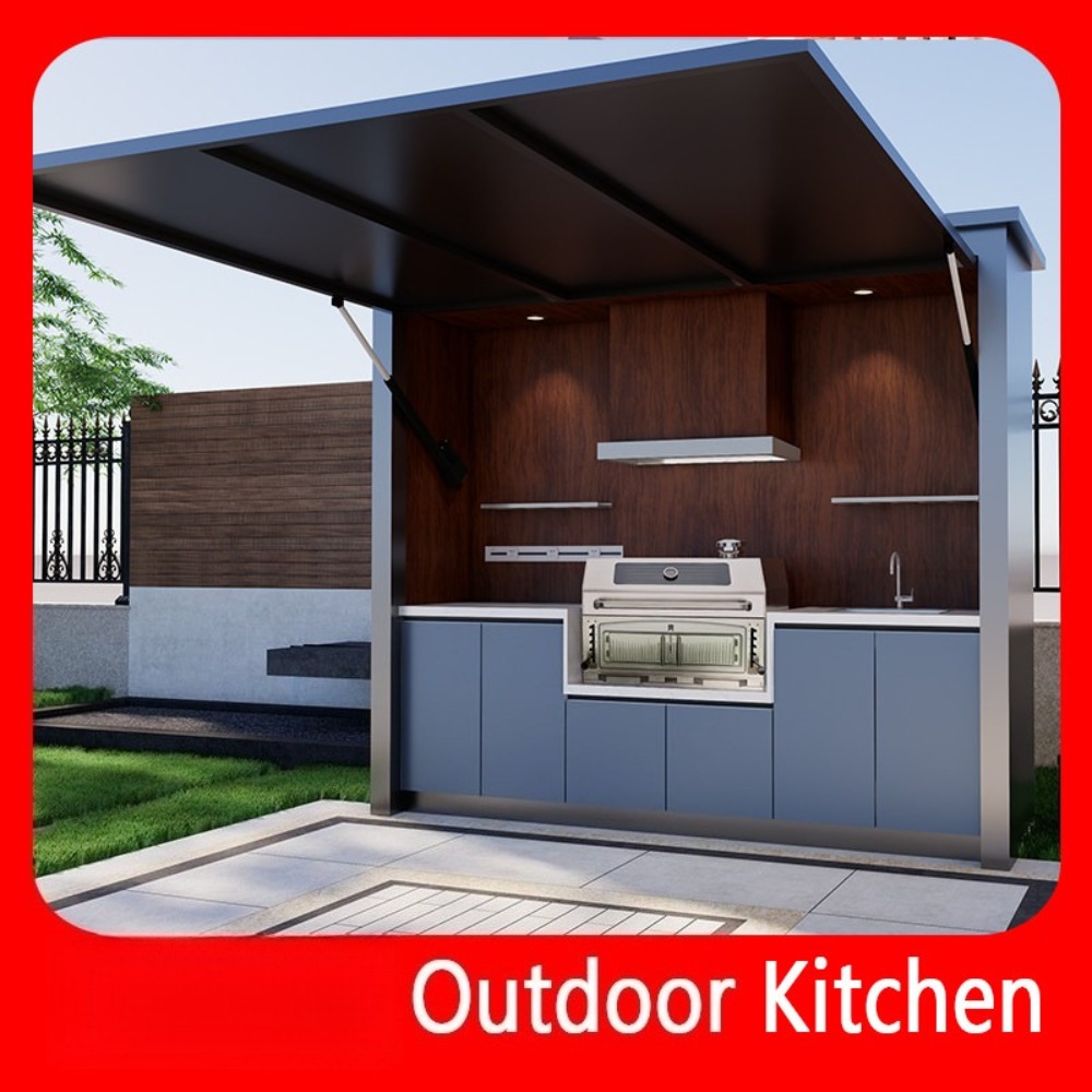 # جزيرة مطبخ متنقلة قابلة للطي - مراجعة Camping Cooking Dining Set وسعره
