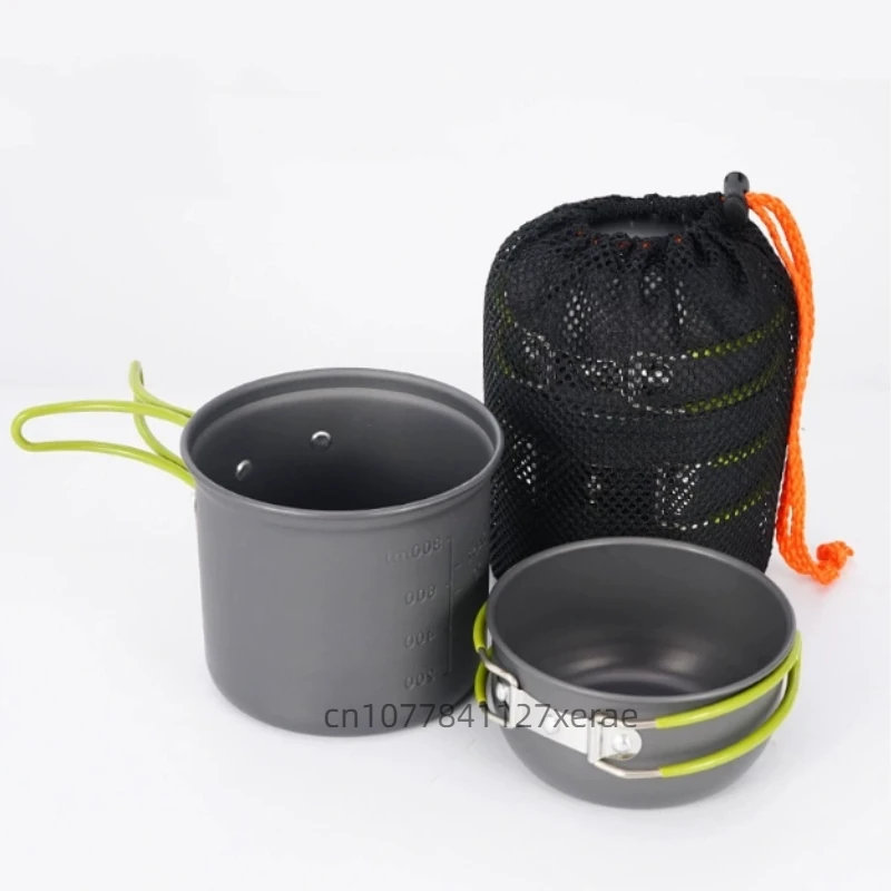 في الهواء الطلق المنزلية المحم - مراجعة Camping Cooking Mess Kit وسعره