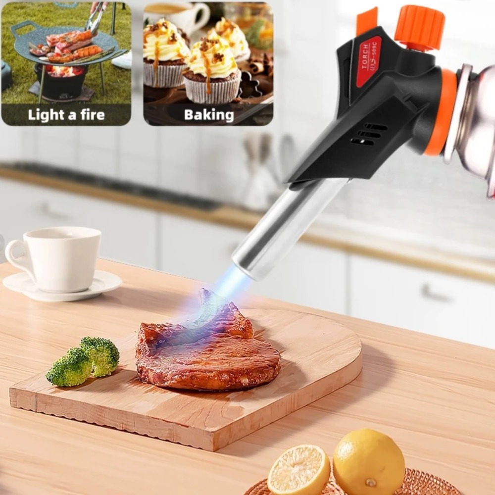 شعلة غاز البوتان ذاتية الإشعال - مراجعة Camping Cooking Torch وسعره