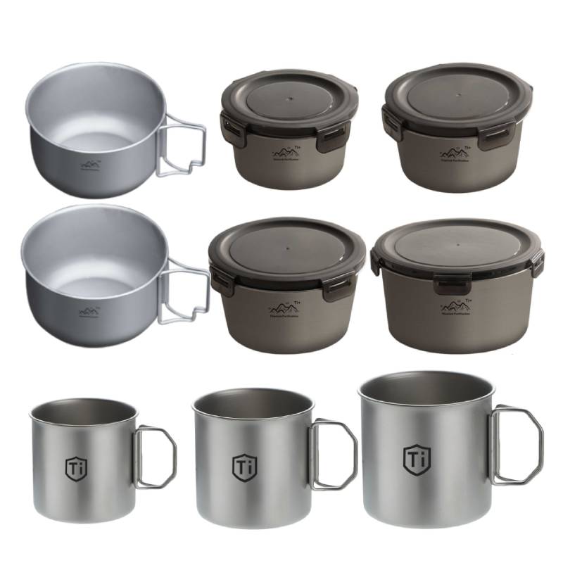 أدوات طهي للتخييم والرحلات: صن - مراجعة Camping Cooking Mess Kit وسعره