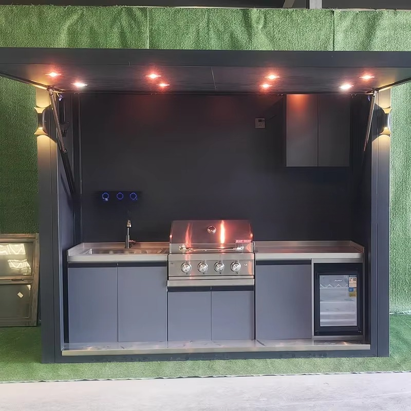 كابينة مطبخ خارجية محمولة مقاو - مراجعة Camping Cooking Easy وسعره