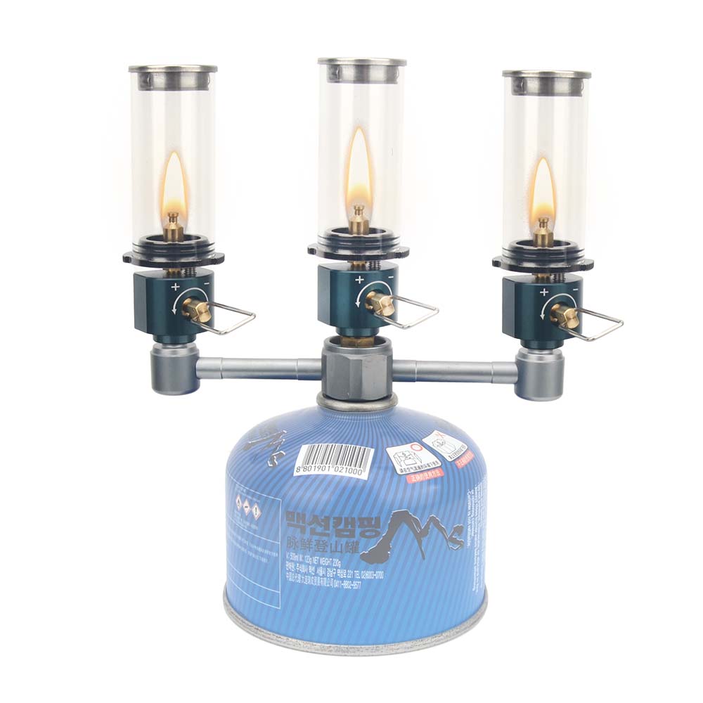 BRS-55 حلم ضوء الشموع مصباح ين - مراجعة Camping Cooking Gas وسعره
