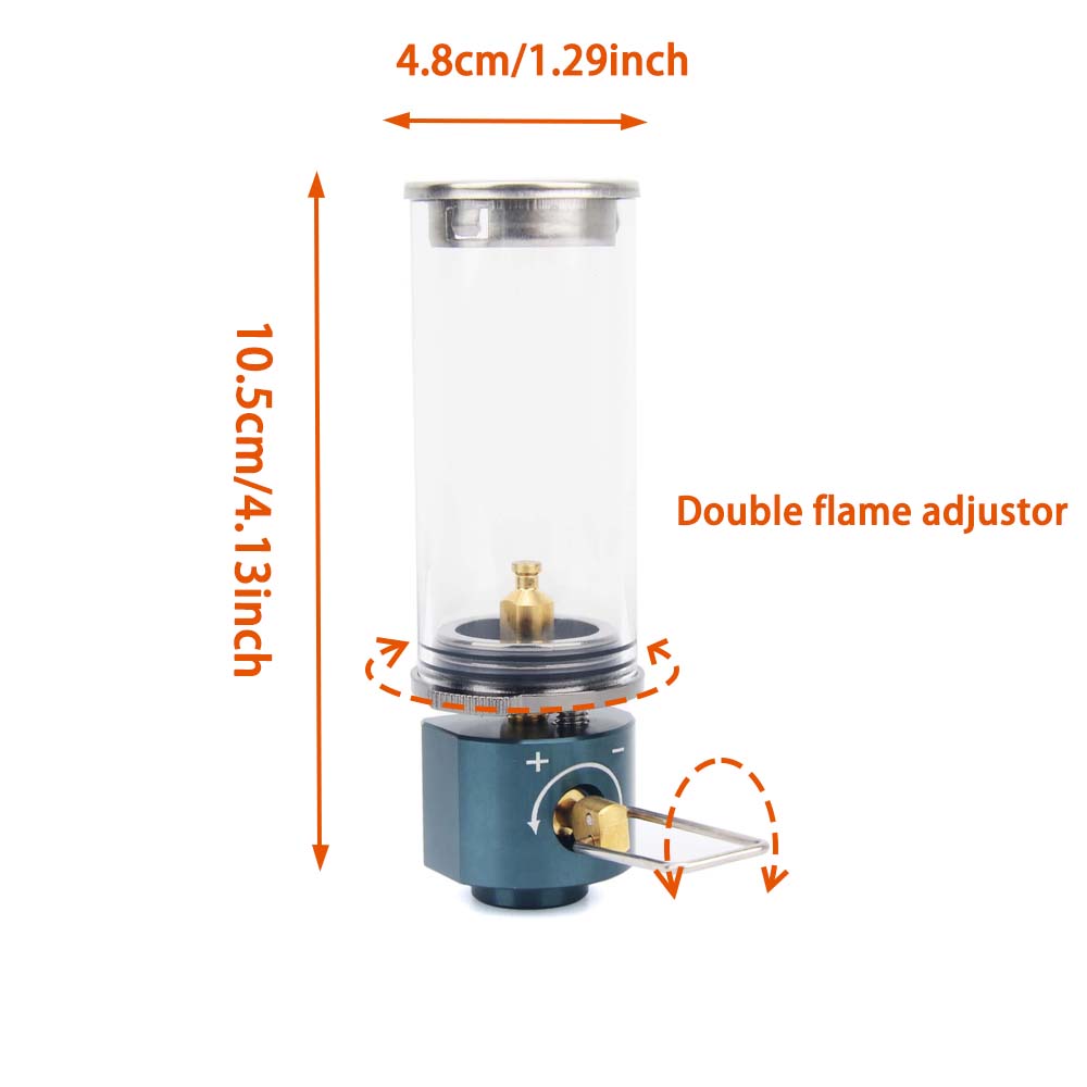 BRS-55 حلم ضوء الشموع مصباح ين - مراجعة Camping Cooking Gas وسعره