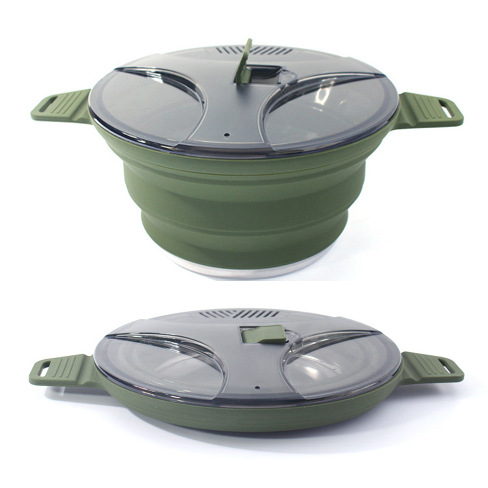 وعاء طهي قابل للطي ومحمول للتخ - مراجعة Camping Cooking Handle وسعره