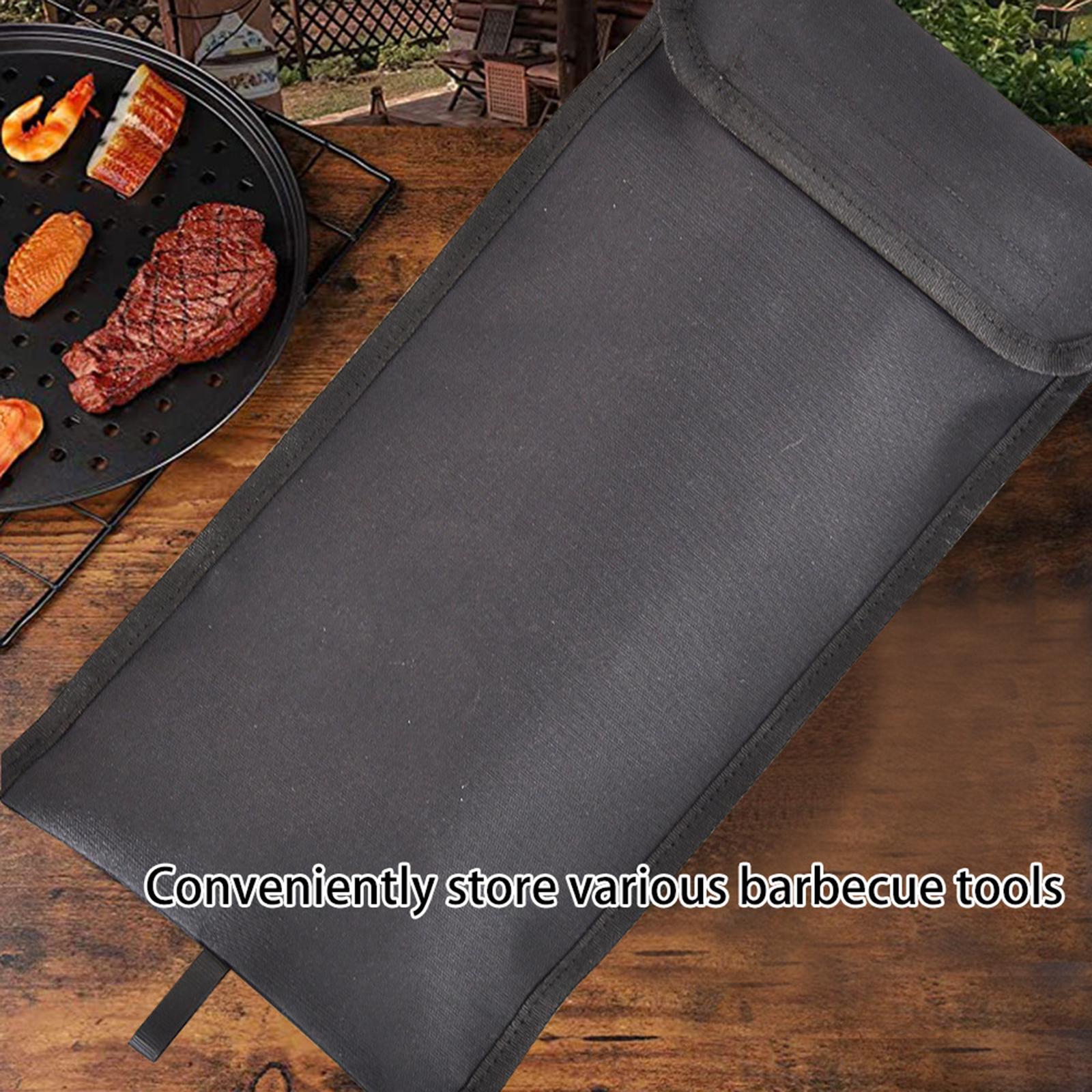 حقيبة أدوات التخييم من قماش أك - مراجعة Camping Cooking Utensil Holder وسعره
